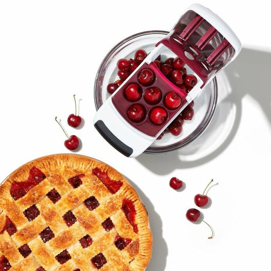 Quick-Release Multi Cherry Pitter - US 6147