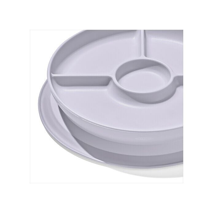 Stick & Stay Suction Divided Plate - US 3529