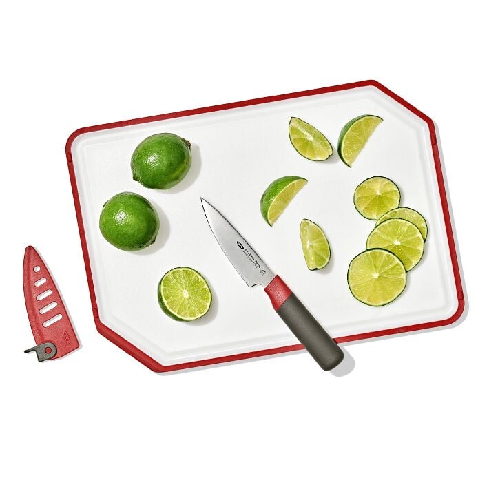 Paring Knife with Locking Sheath - US 6139