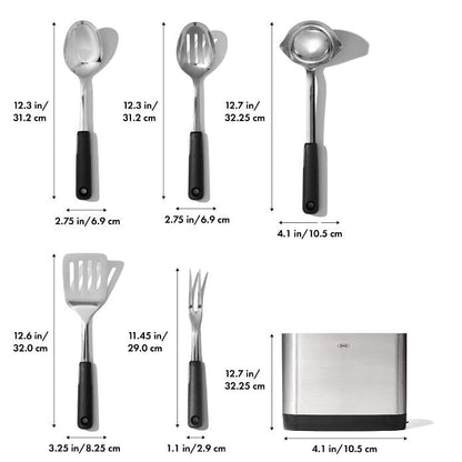 6-piece Prep & Serve Kitchen Tool Set - US 6209