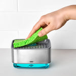 Soap Dispensing Sponge Holder - US 7651