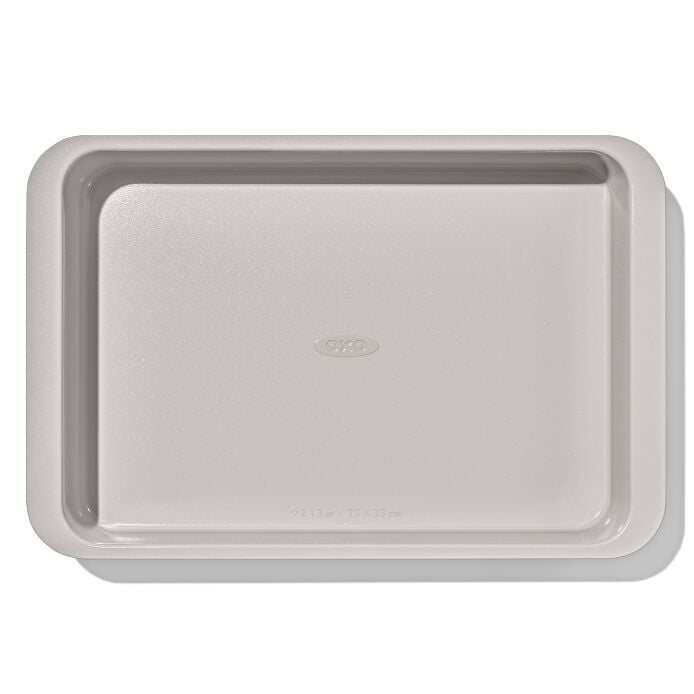 Non-Stick Pro Ceramic Coated Metal Bakeware 9" x 13" Cake Pan - Biscuit - US 7421
