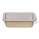 Non-Stick Pro Ceramic Coated Metal Bakeware 1 lb Loaf Pan - Biscuit - US 0024