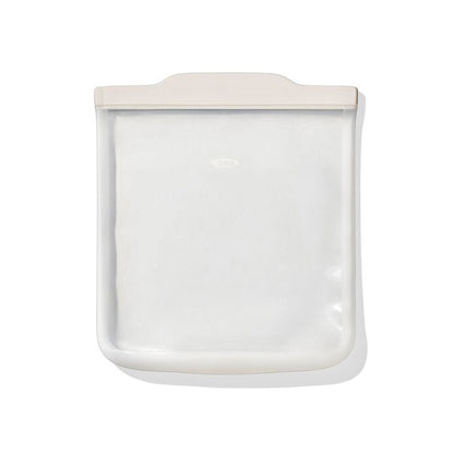 Silicone Reusable Bag - Half Gallon Bag (64 oz) - Oat - US 2150