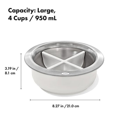 OXO Pet Easy-Clean Slow Feeder - Large, 4 Cups/950 ml - US 7432