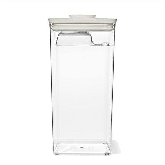 POP Container with Scoop — Big Square Tall — 6 Qt/5.7 L - US 0364
