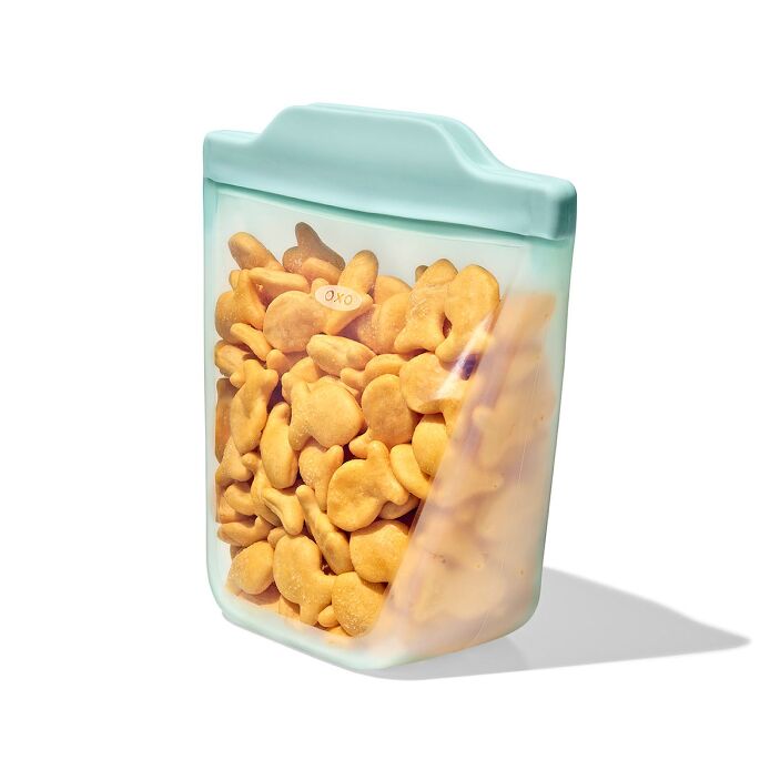 Tot Silicone Reusable Bag - 2-Piece Stand-Up Cup Set - US 9624